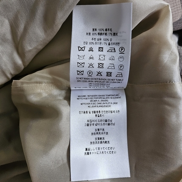 New Burberry Knot Detail Nova Check Driftwood Pattern Pencil Skirt NWT 0 US/2 UK - Picture 14 of 15